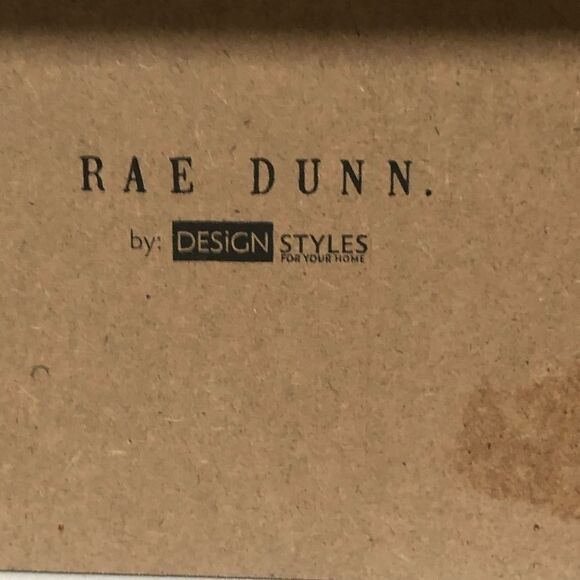 Rae Dunn Wood White “SANITIZE” Sign - Picture 2 of 5